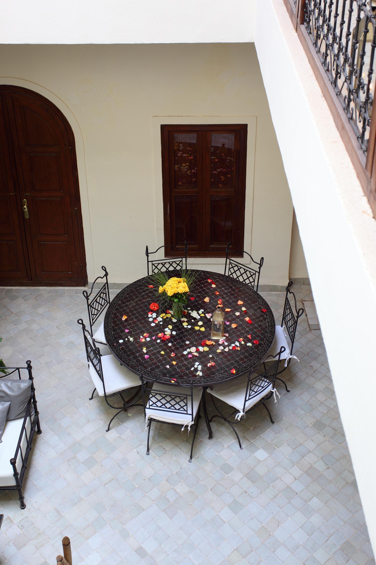 Riad White Flowers Marrakesh Exterior foto