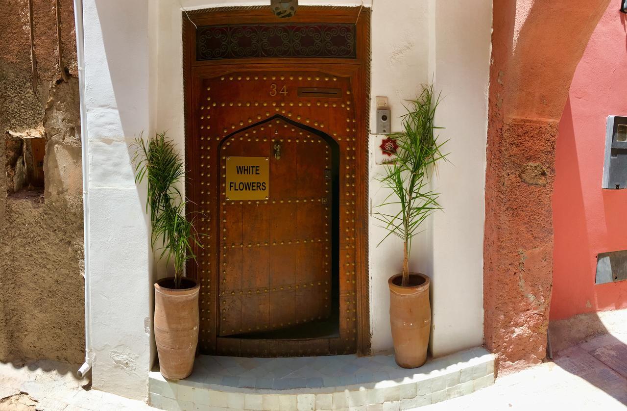 Riad White Flowers Marrakesh Exterior foto