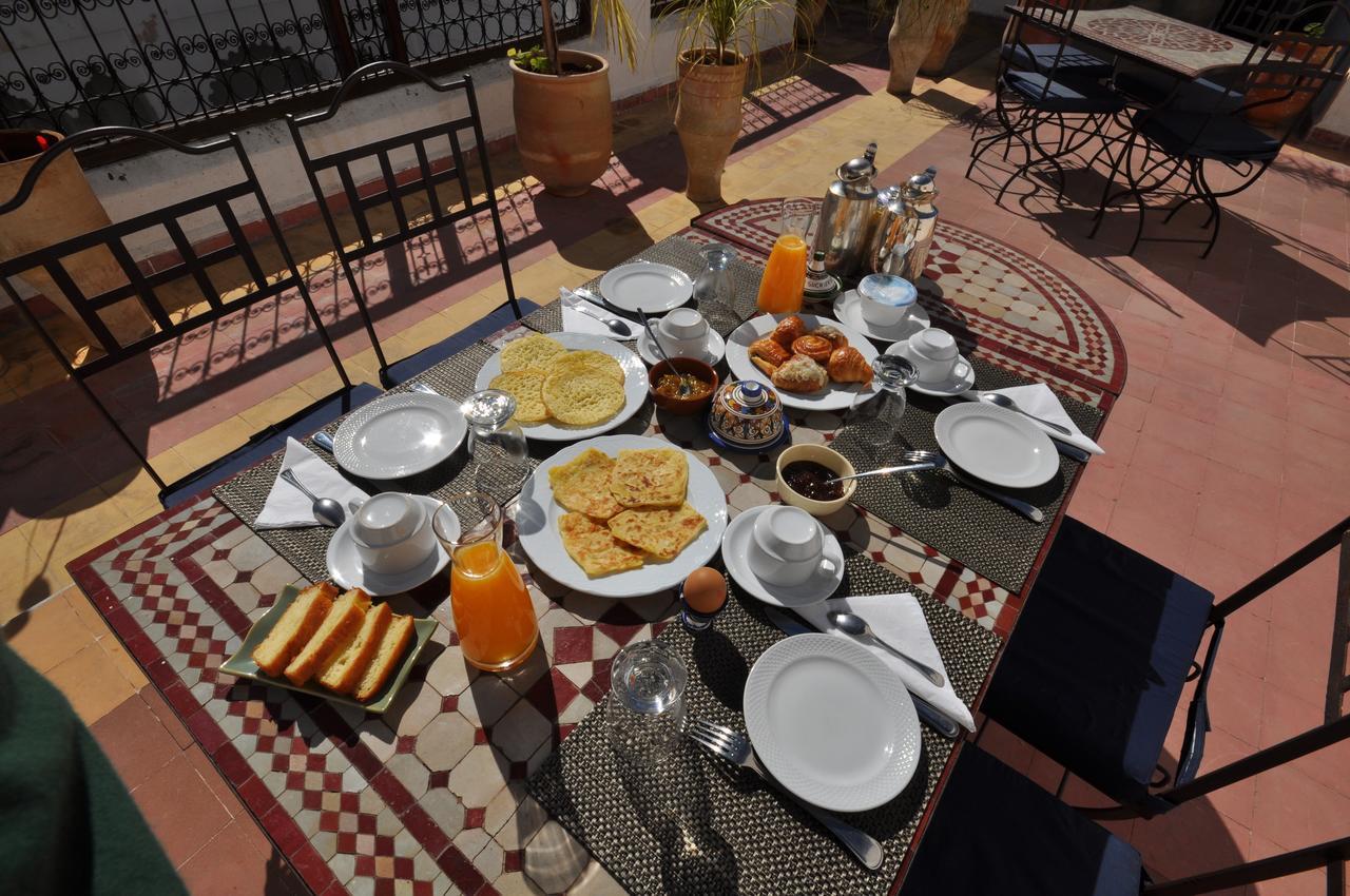 Riad White Flowers Marrakesh Exterior foto